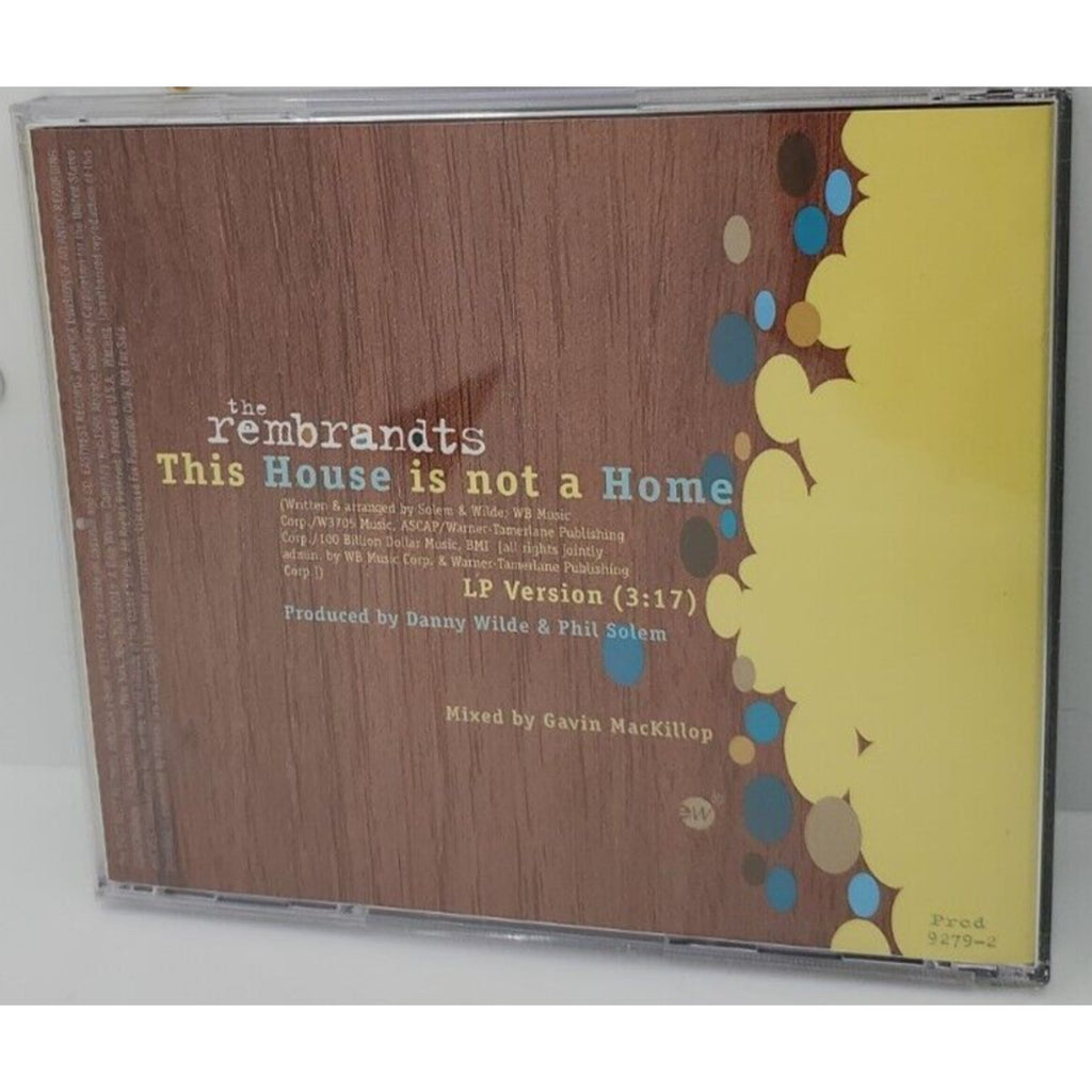 This House Is Not A Home The Rembrandts (CD)