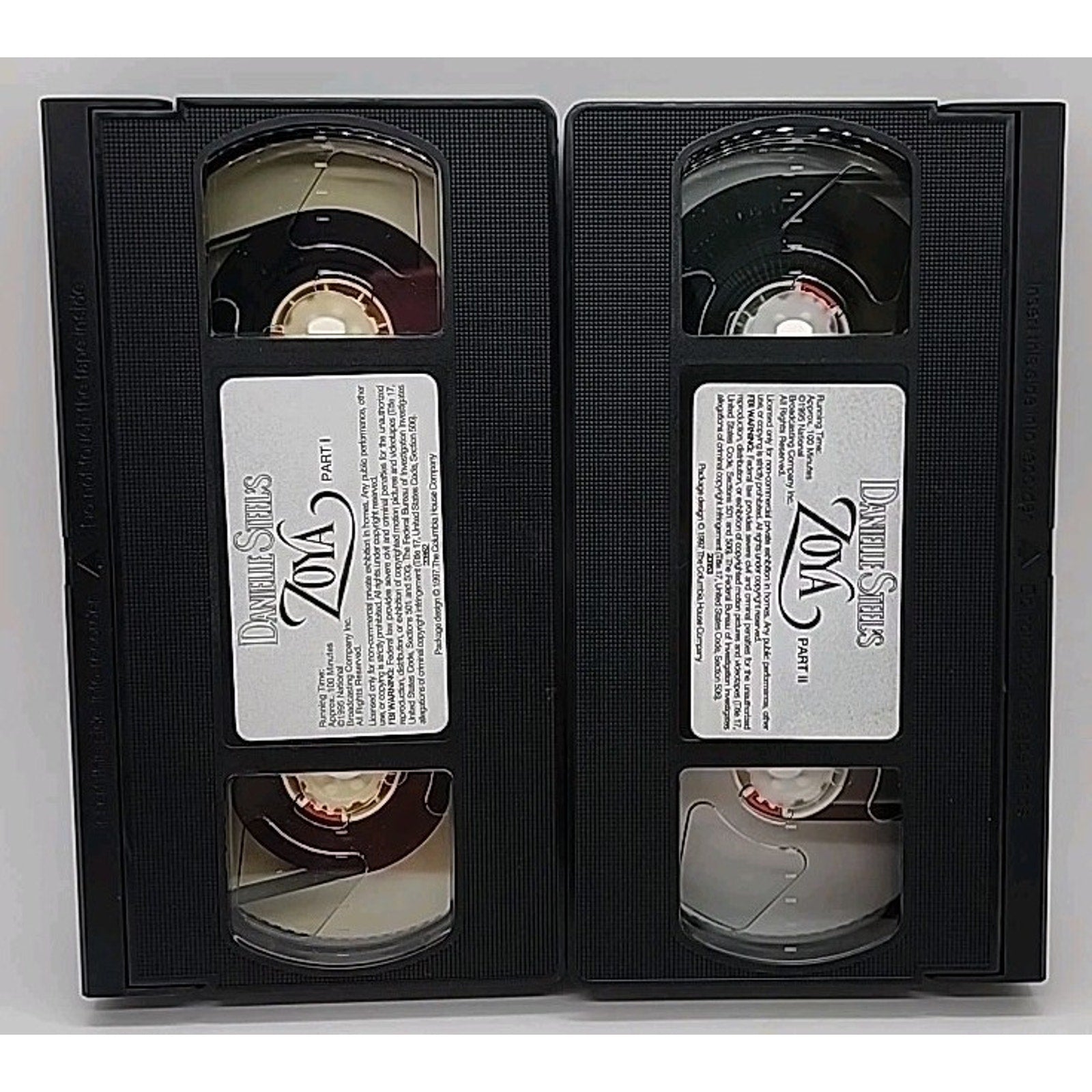 Danielle Steel's Zoya Part 1 & 2 (VHS)