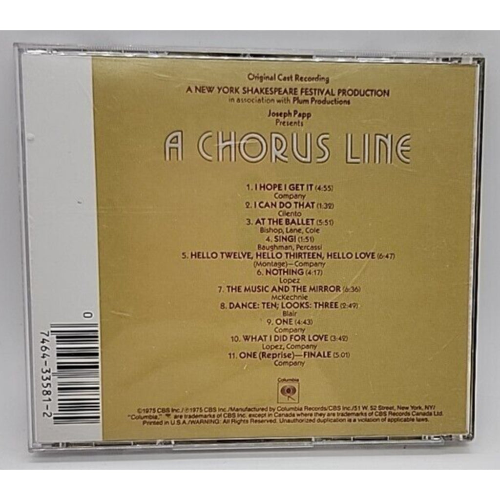 A Chorus Line - CD By Various