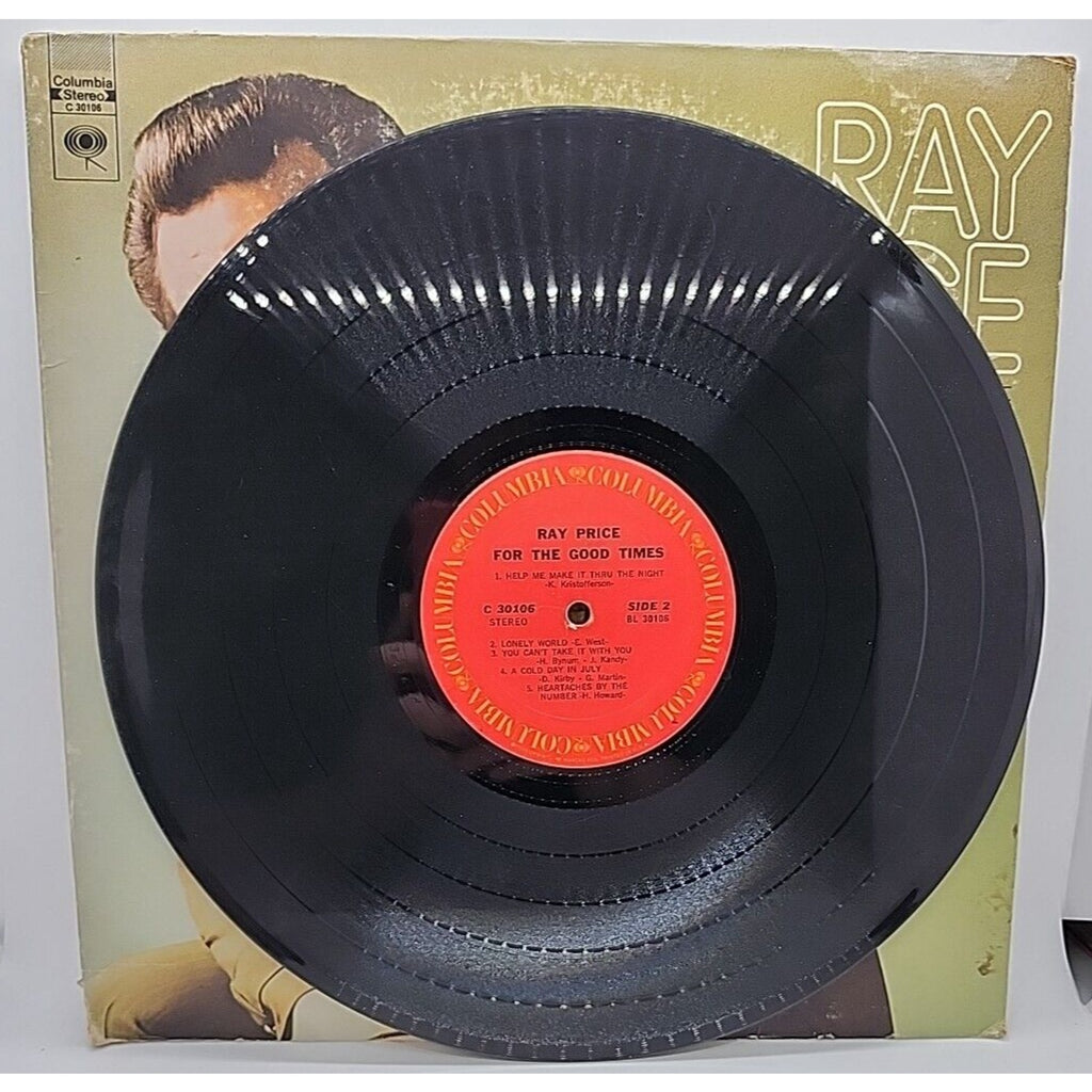 Ray Price For The Good Times Columbia Records C 30106