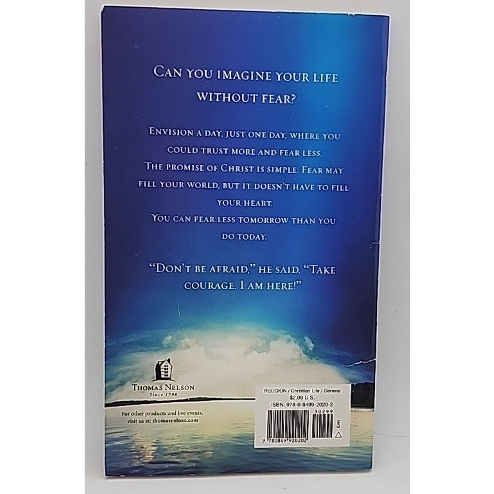Imagine Your Life Without Fear by Max Lucado (2009, Trade Paperback)