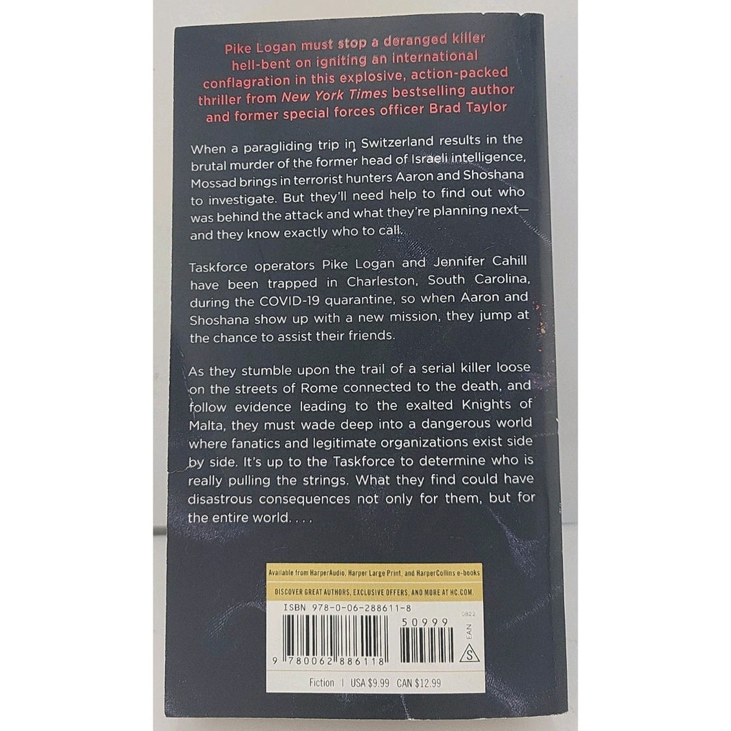 End of Days : A Pike Logan Novel by Brad Taylor (2022, Mass Market)