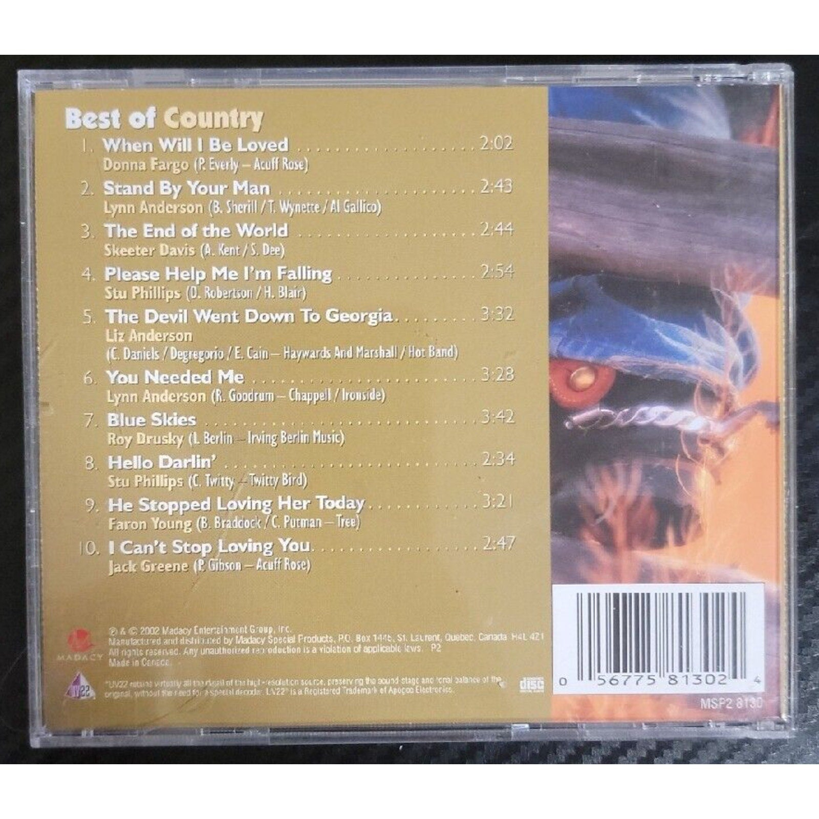 I Can't Stop Loving You [Madacy] by Various Artists (CD, 2002, Madacy)