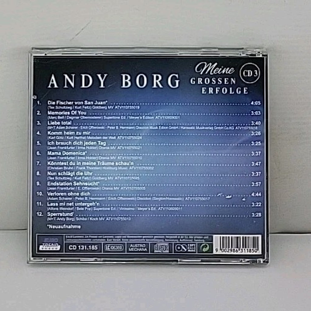 Meine Grossen Erfolge Andy Borg CD 3