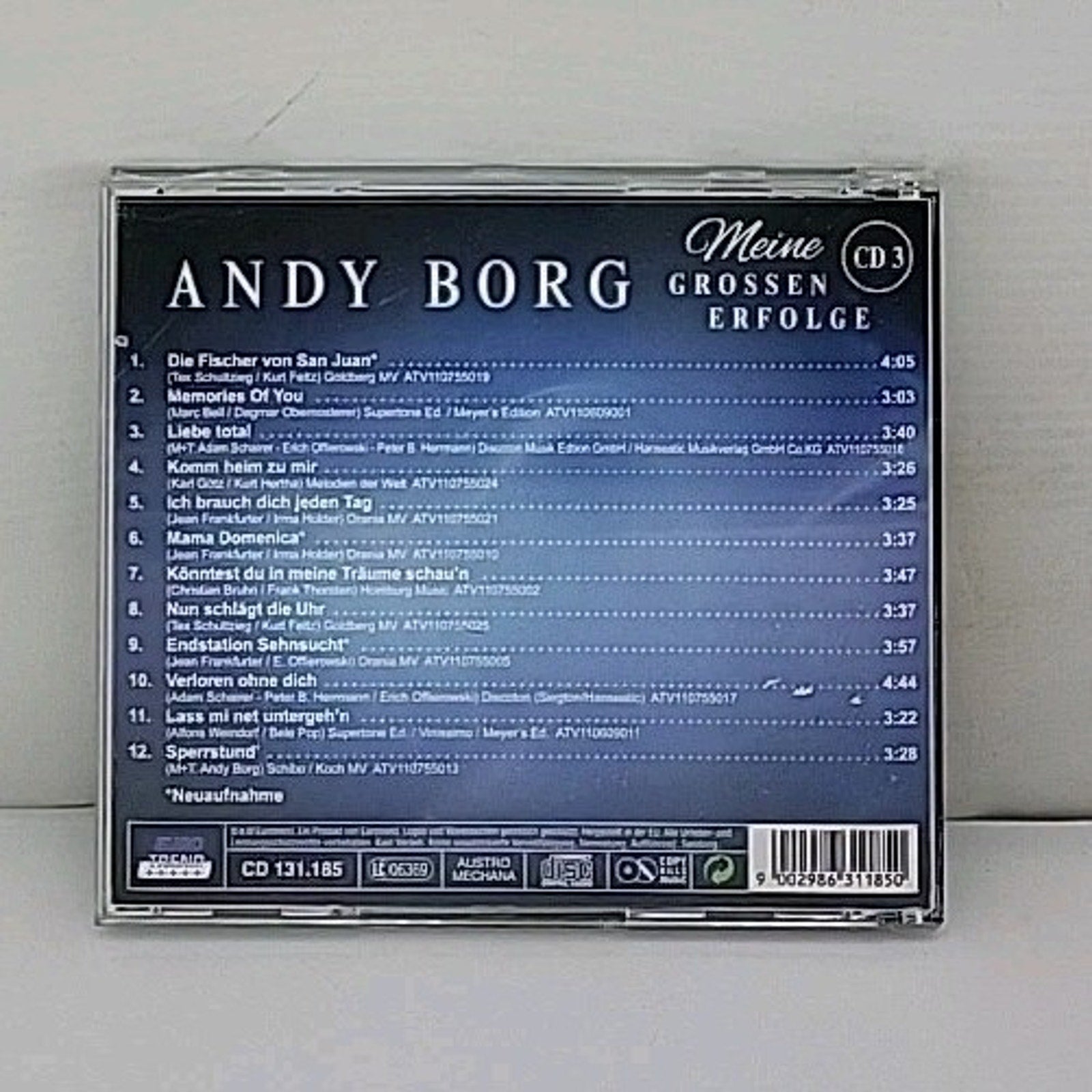Meine Grossen Erfolge Andy Borg CD 3