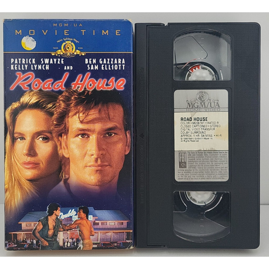 Road House (VHS, 1997, Movie Time)