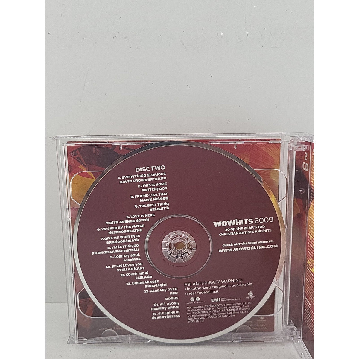 Wow Hits 2009 by Various (CD, 2008)