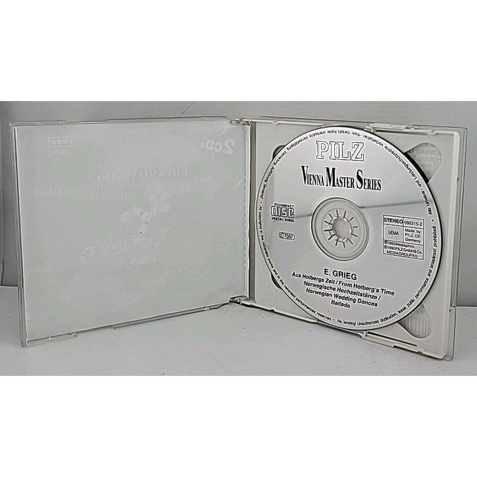 Grieg: Holberg Suite, others; Sibelius: Violin Concerto, other - 2 CD set