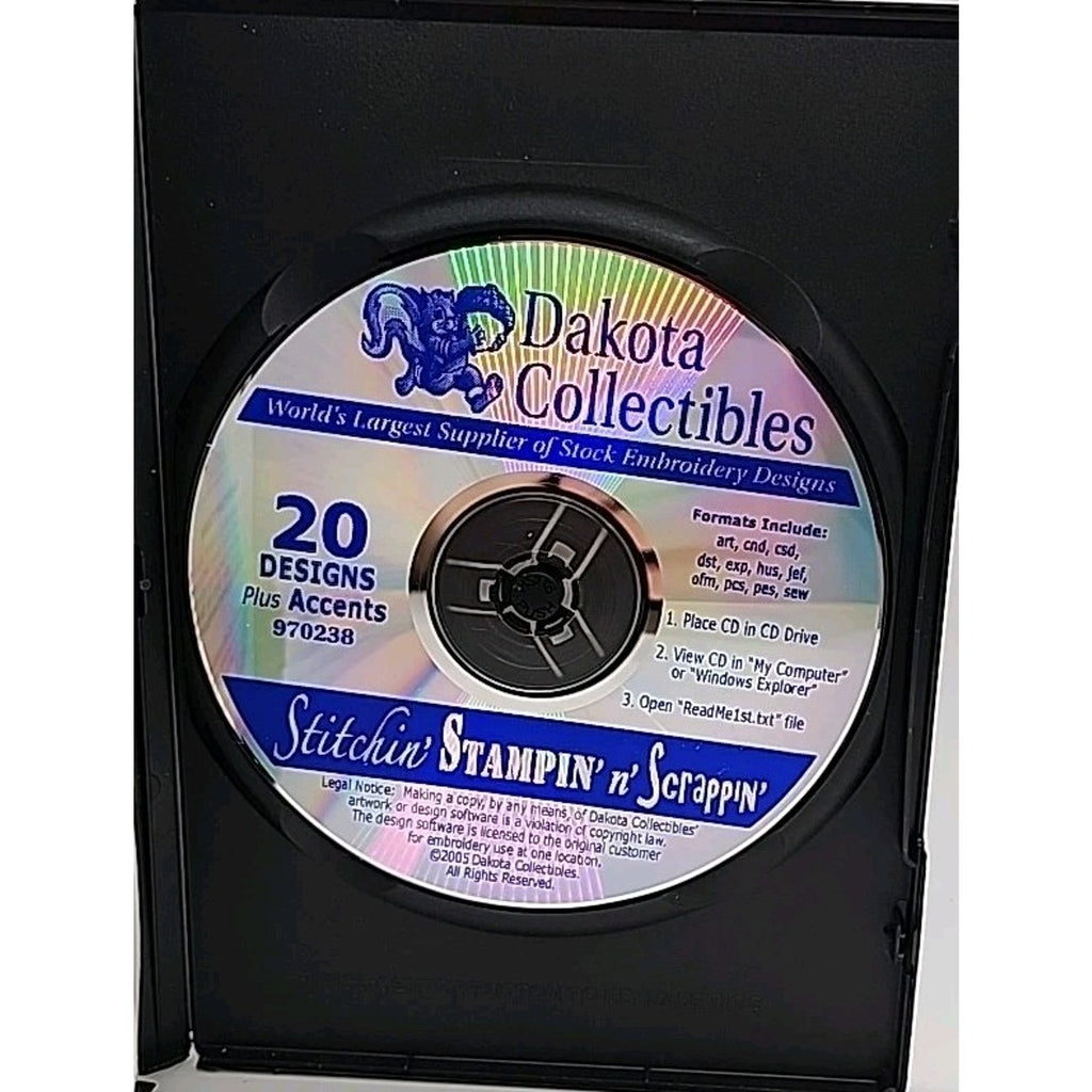 Stitchin' Stampin' N' Scrappin' Cd
