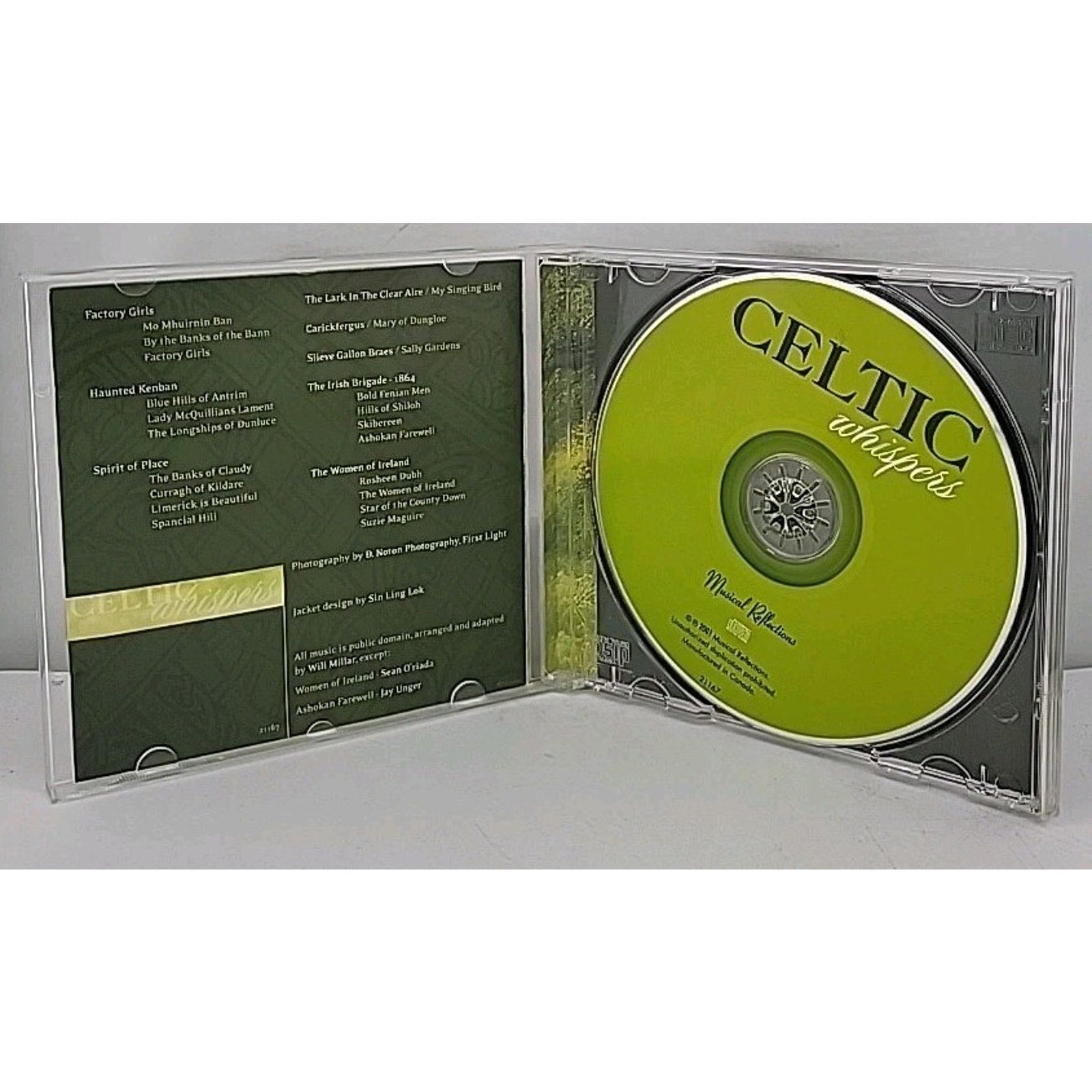 Celtic Whispers by Will Millar (CD, 2008, Reflections)