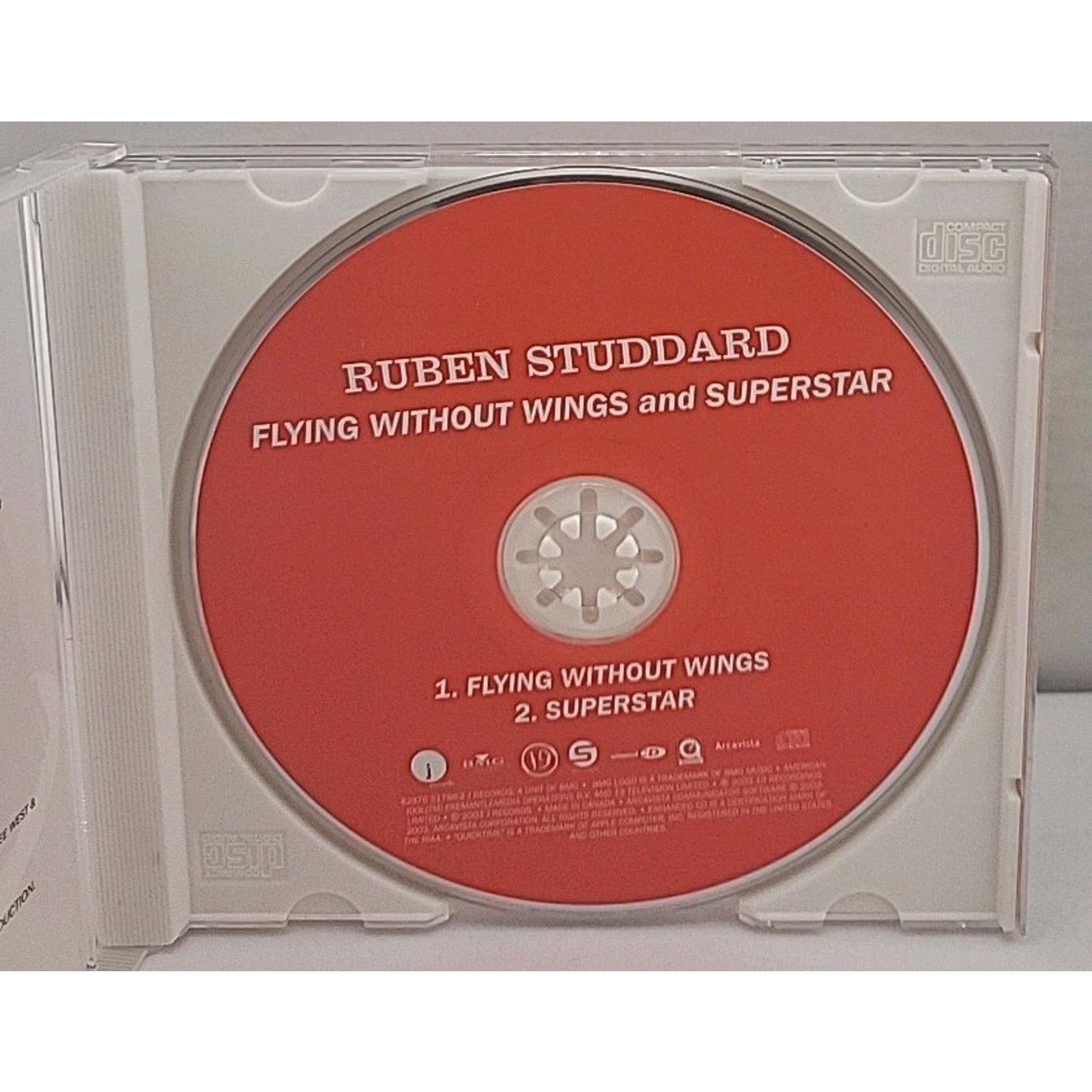 Flying Without Wings by Ruben Studdard (CD Single, 2003)