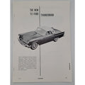 The New '57 Thunderbird Brochure