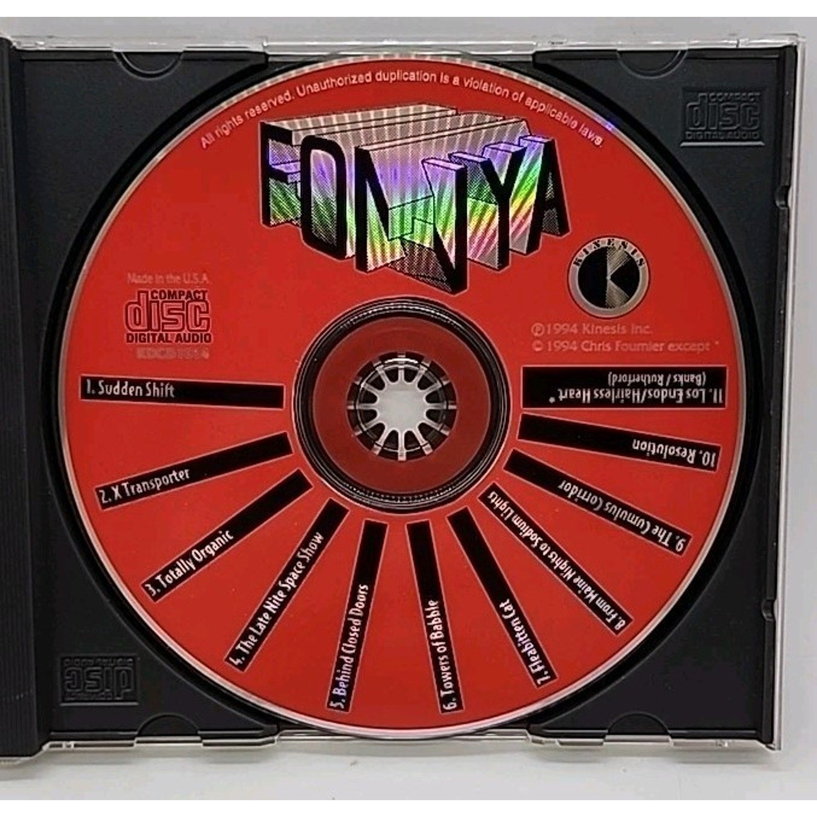 In Flux by Fonya (CD, 1999)