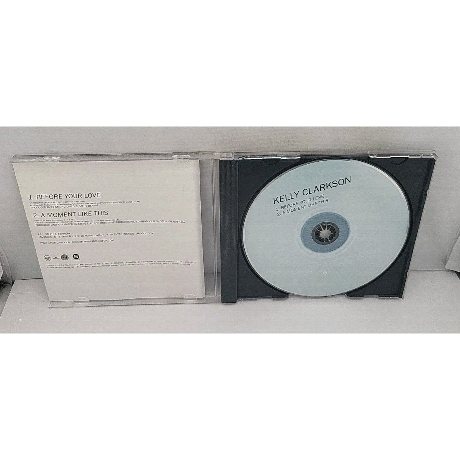 Before Your Love by Kelly Clarkson (CD Single, 2002)