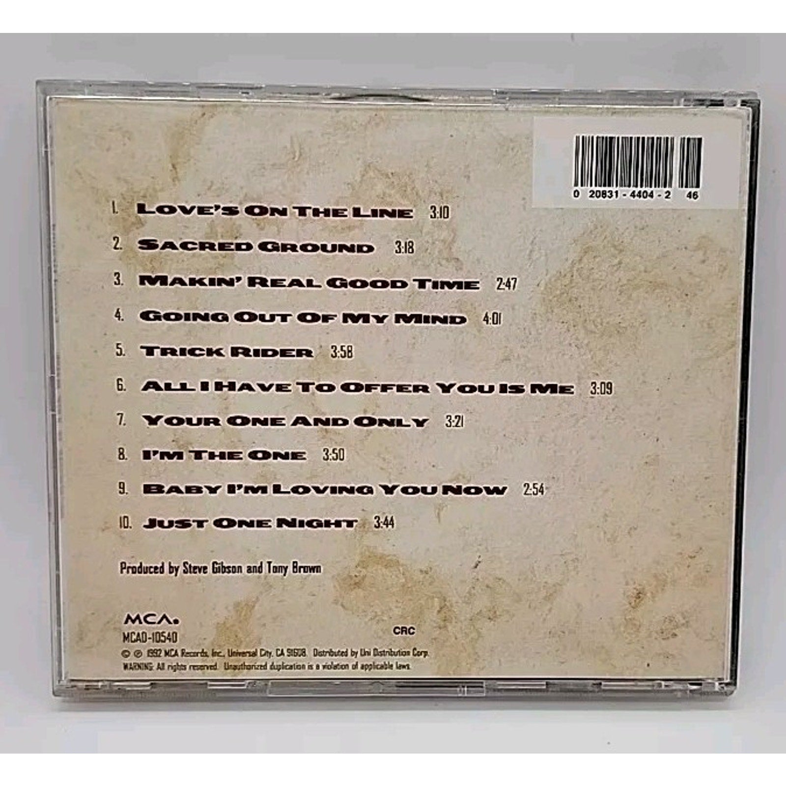 McBride & The Ride by Sacred Ground (CD)