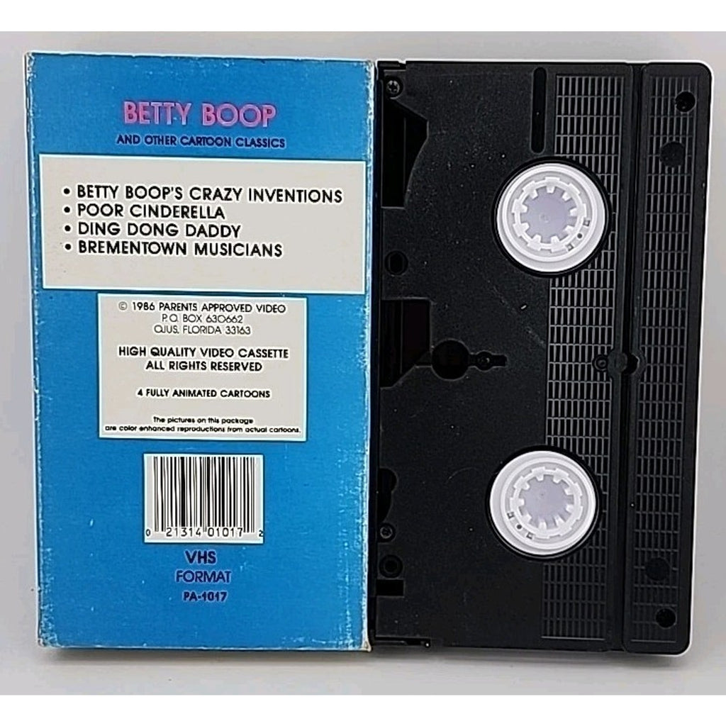 Betty Boop and Other Cartoon Classics (VHS Tape)