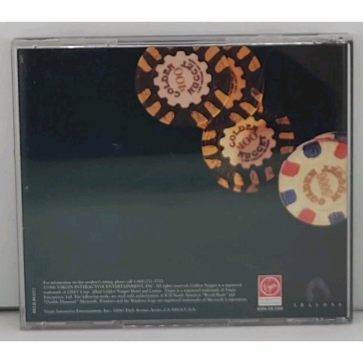 Golden Nugget (PC, 1996) WINDOWS 95/98 CD-ROM