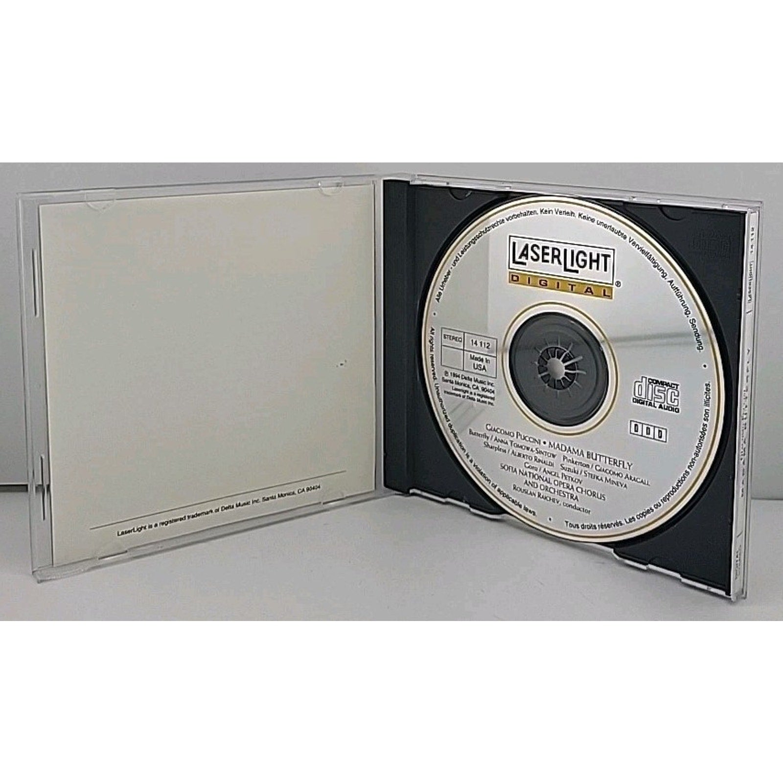 Madama Butterfly Hits by G. Puccini (CD, 1994)
