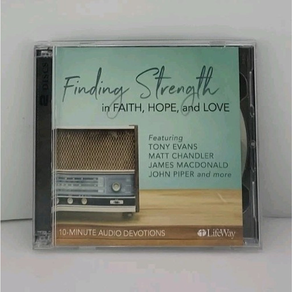 Finding Strength in Faith, Hope, and Love CD 2 Discs Lifeway