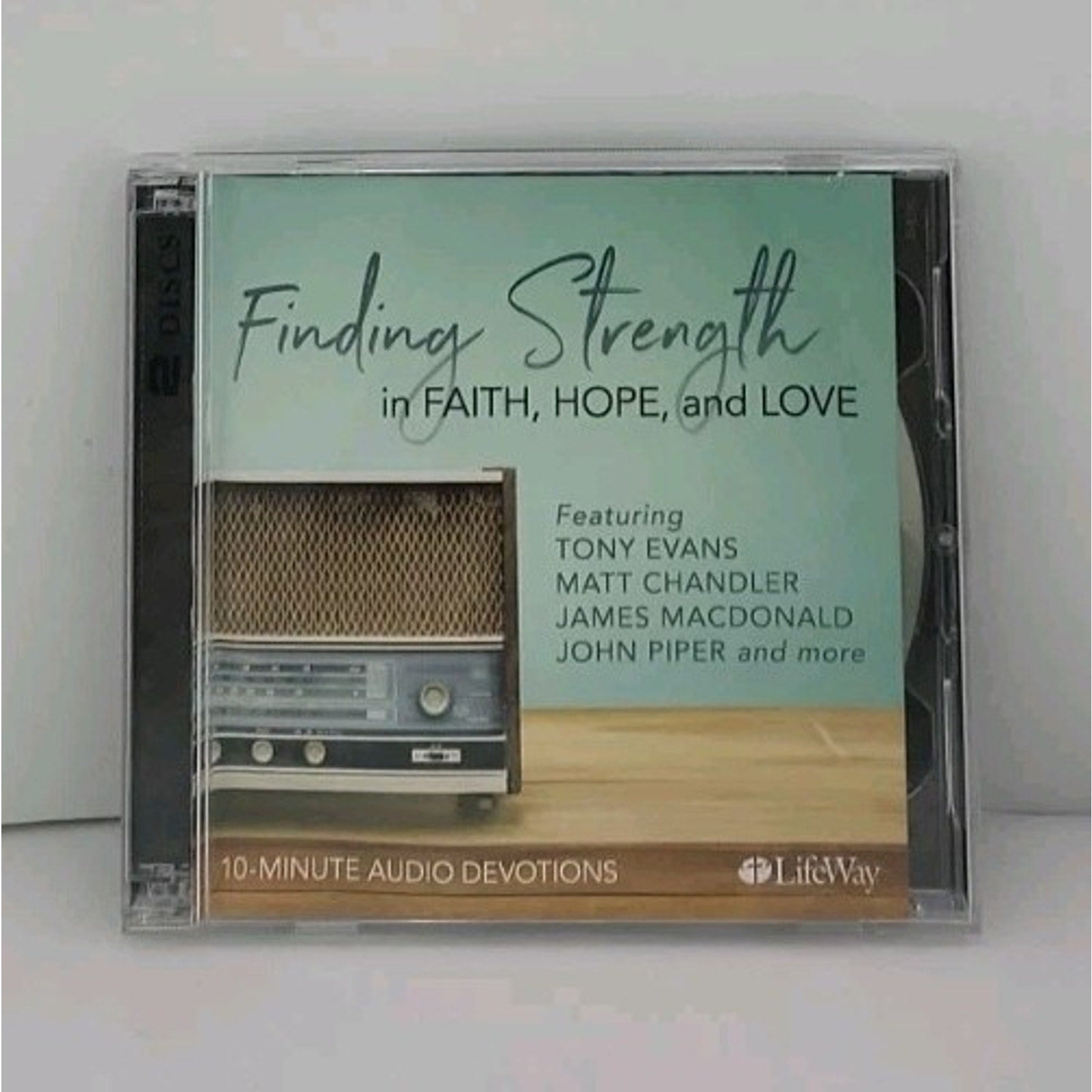 Finding Strength in Faith, Hope, and Love CD 2 Discs Lifeway