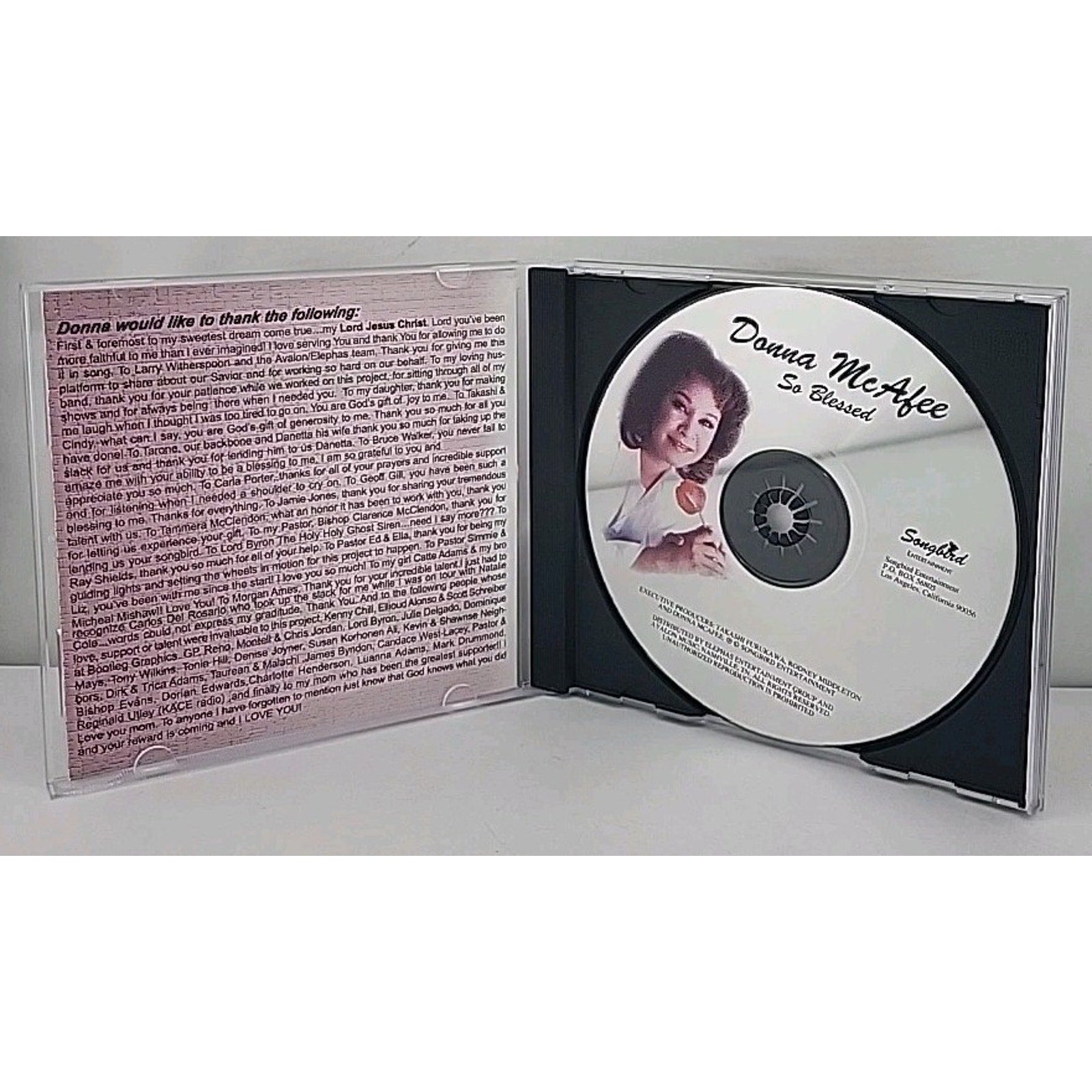 The Judah Project: God's Songbird by Donna McAfee (CD, Jan-2000, Avalon Records)