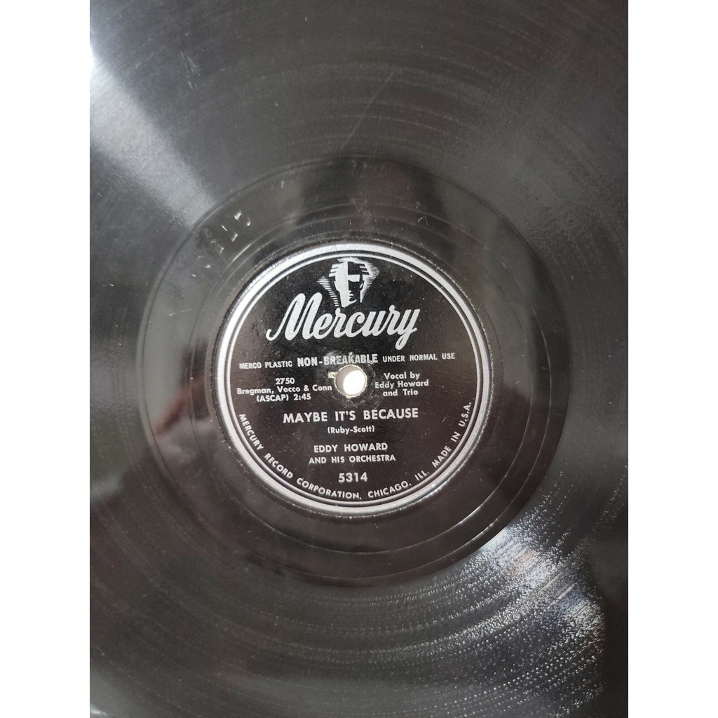 Eddy Howard - Tell Me Why / Maybe It's Because (Vinyl)