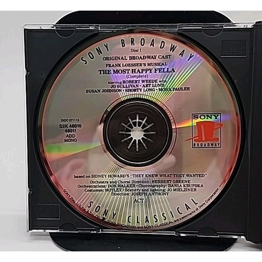 Most Happy Fella / O.C.R. by Most Happy Fella / O.C.R. (CD, 1991)