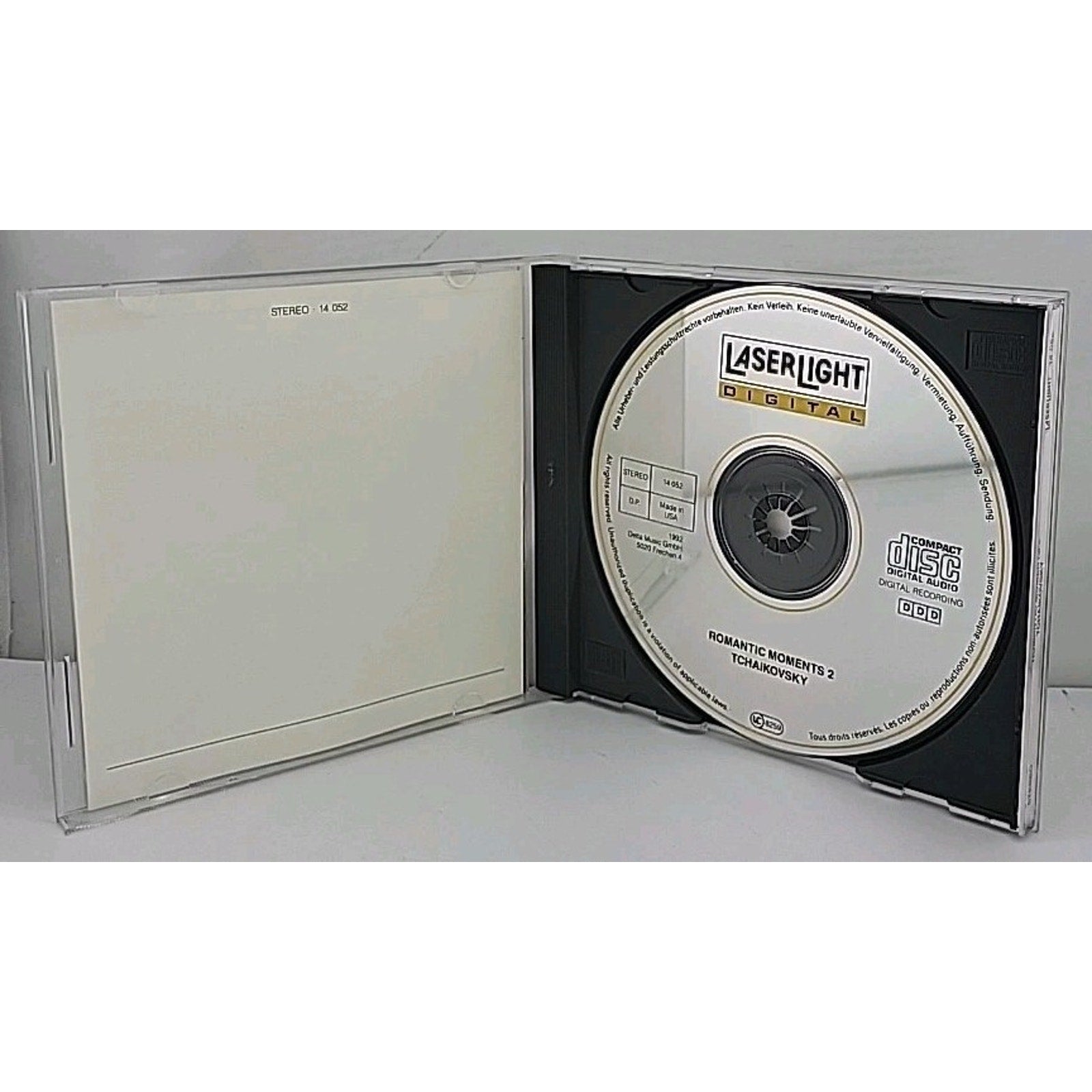 Vol. 2-Tchaikovsky by Tchaikovsky / Vonk / Marriner (CD, 1992)