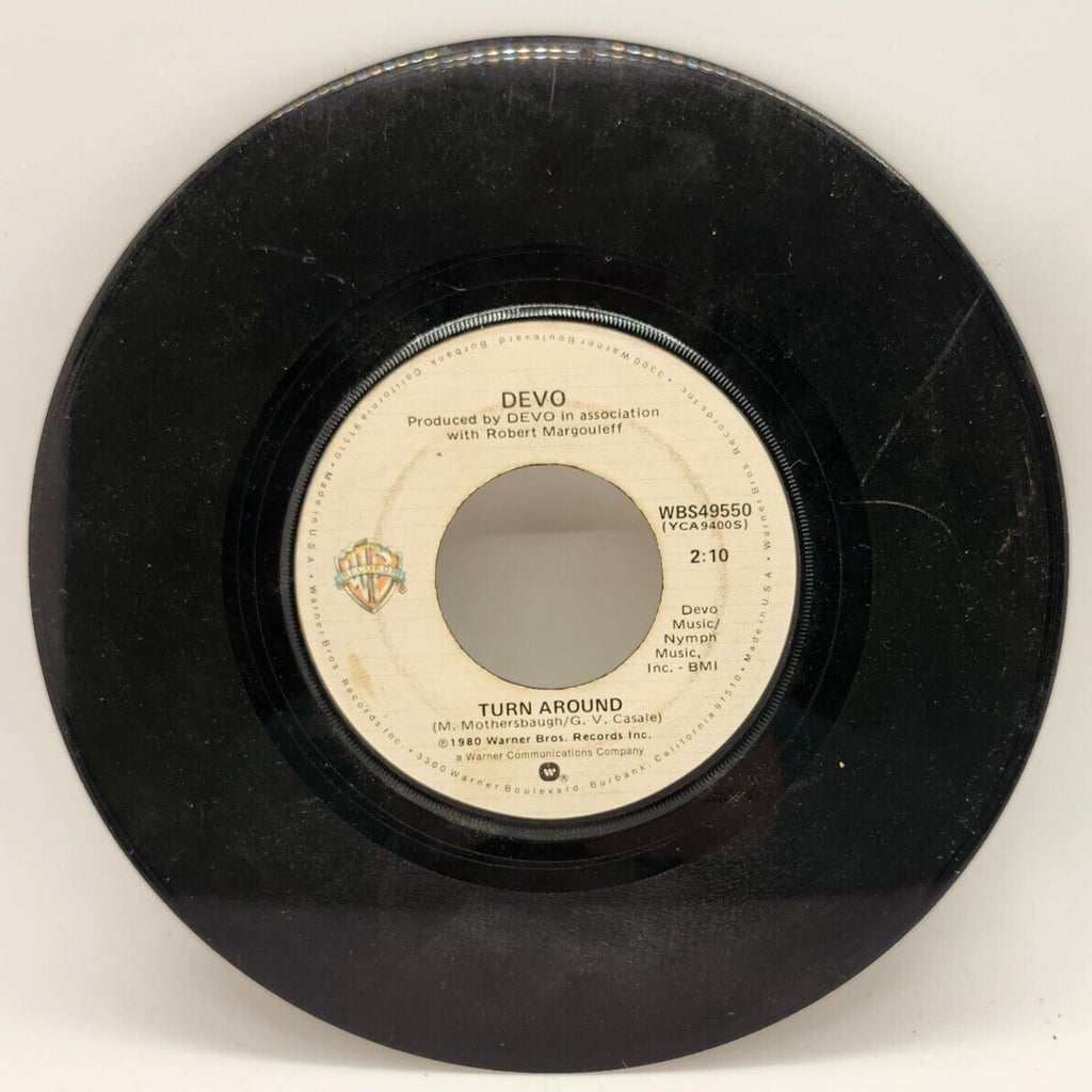 Whip It / Turn Around by M. Mothersbaugh (Record) - WBS49550