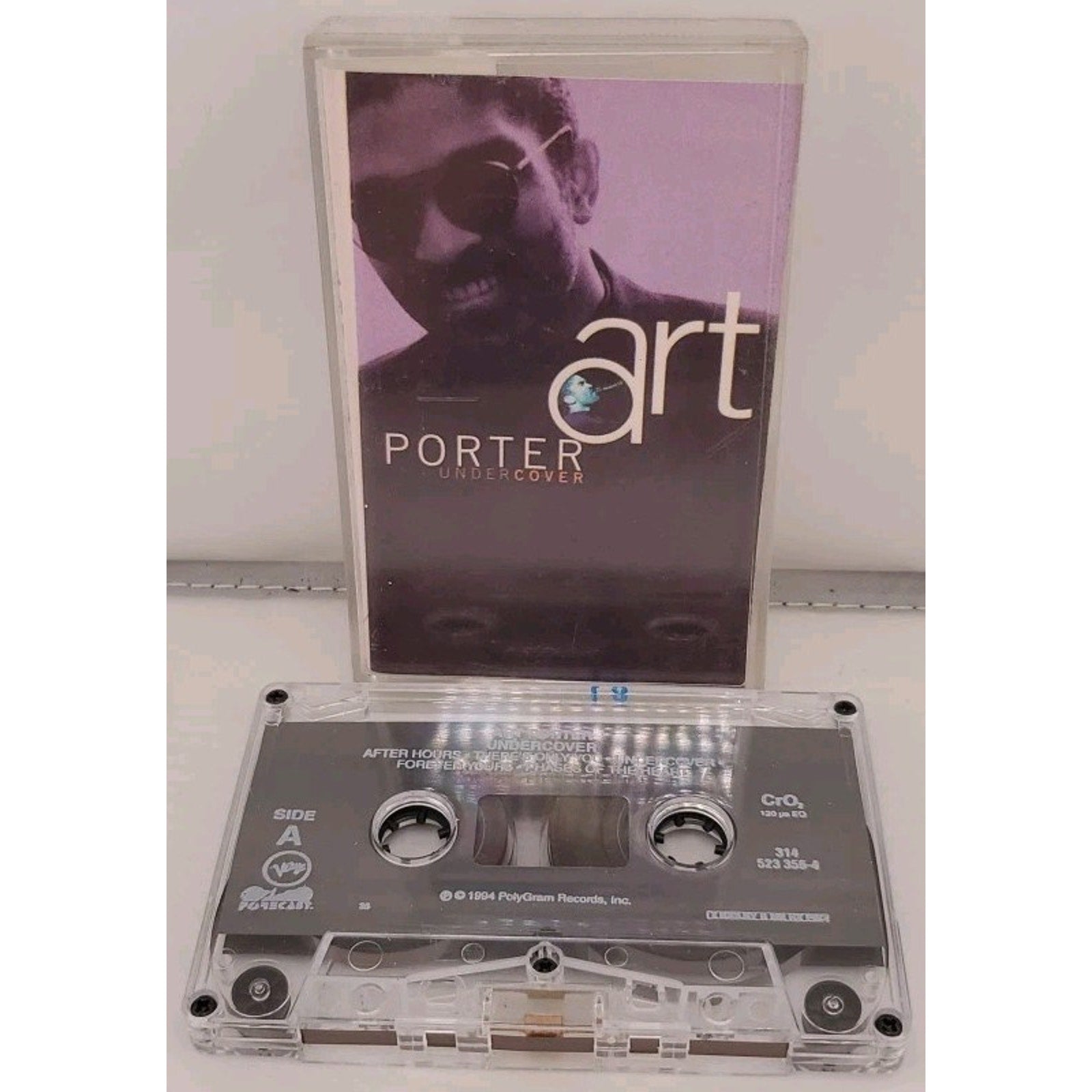 Art Porter - Undercover - Cassette 1994 Verve Forecast 523356-4