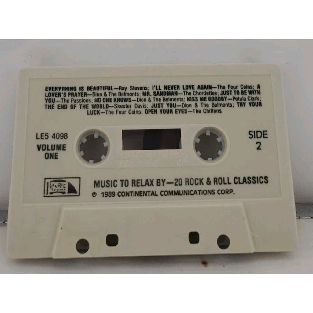 Music To Relax 20 Rock & Roll Classics (Cassette)