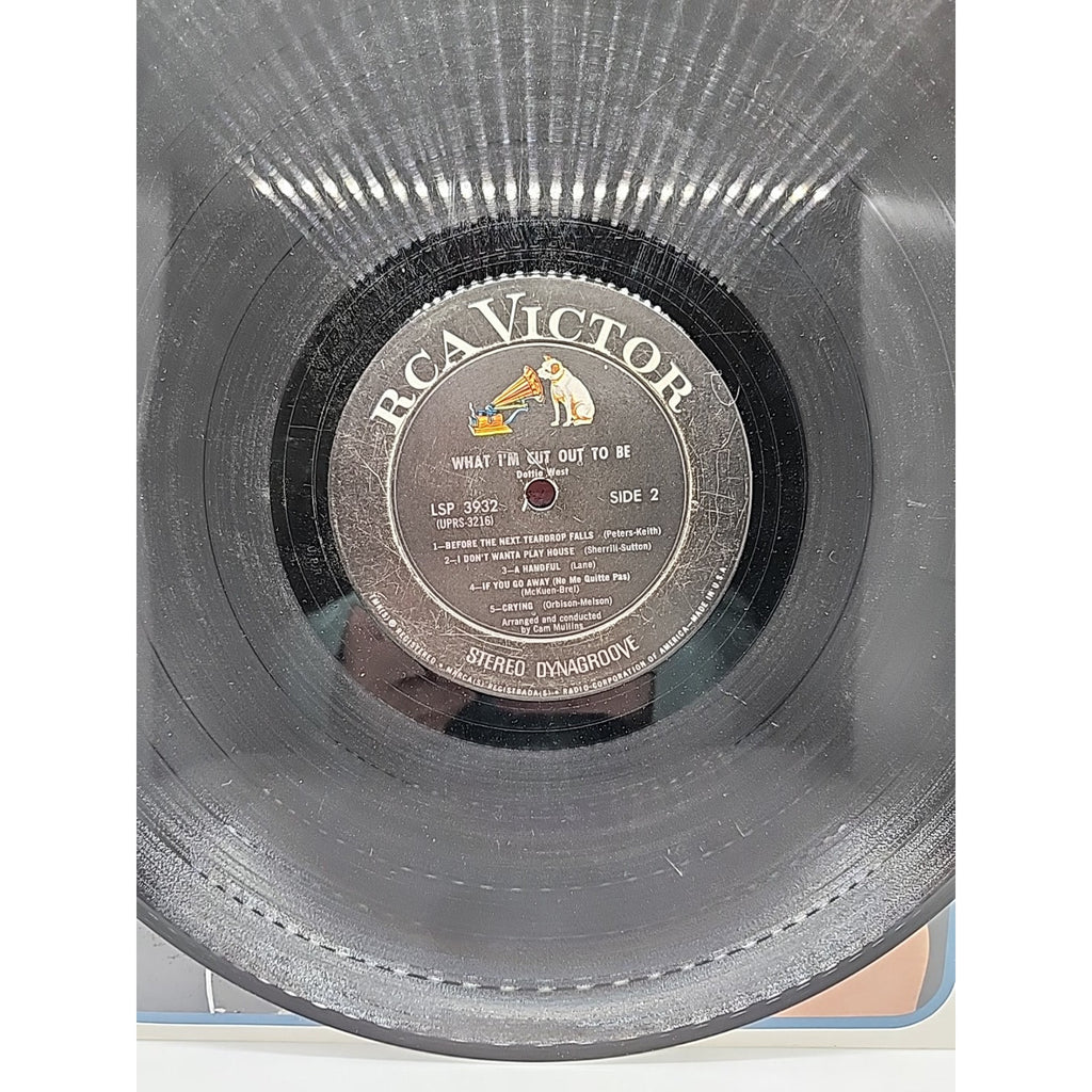 Dottie West - What I'm Cut Out To Be - LSP-3932 (Record)