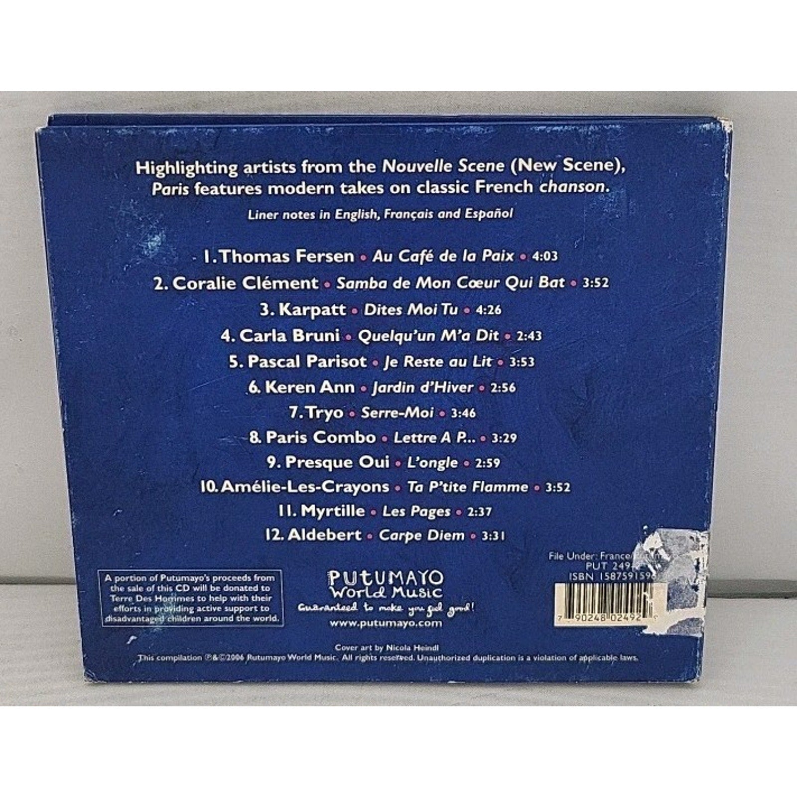 Paris by Various (CD, 2006)