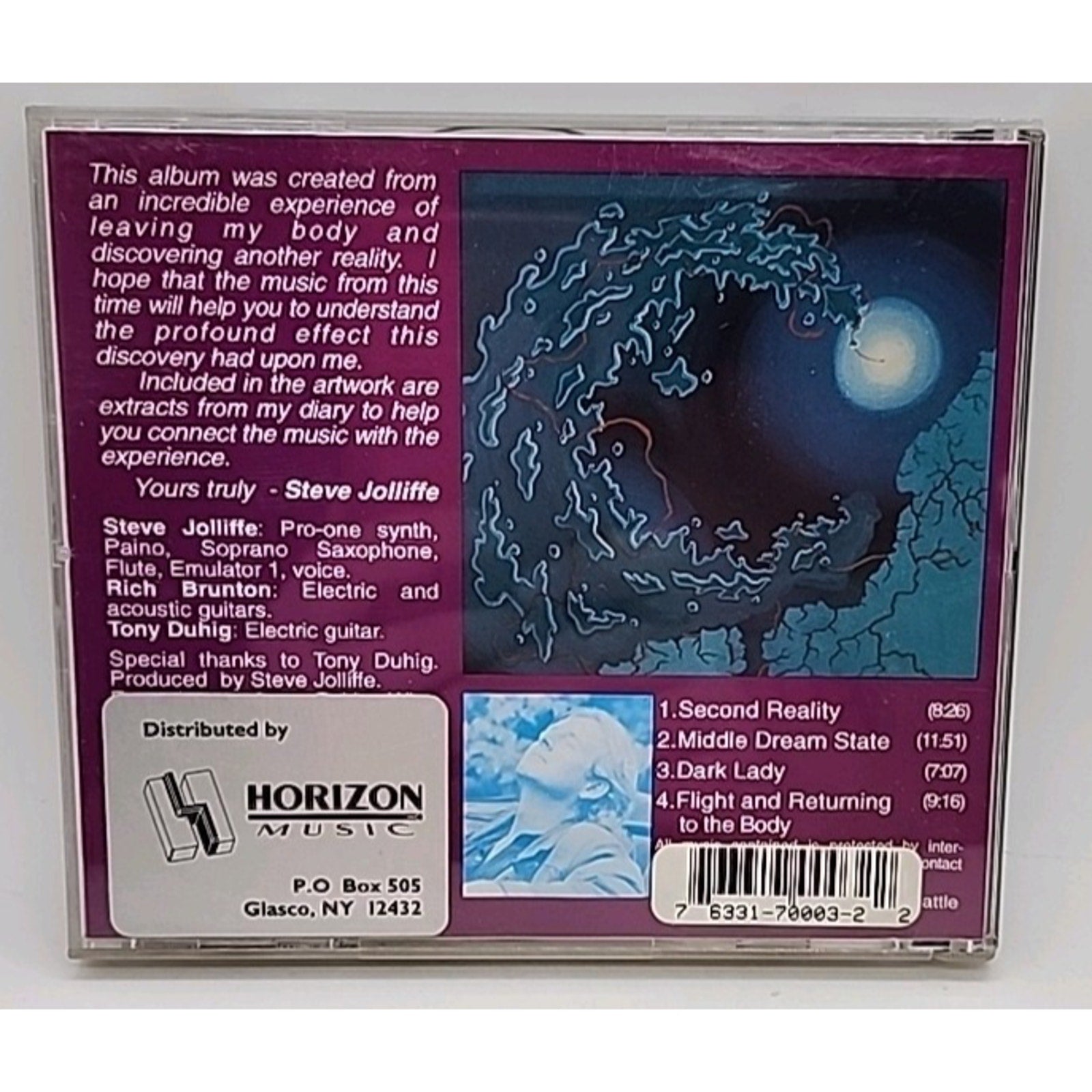 Steve Jolliffe Journeys Out Of The Body (CD)