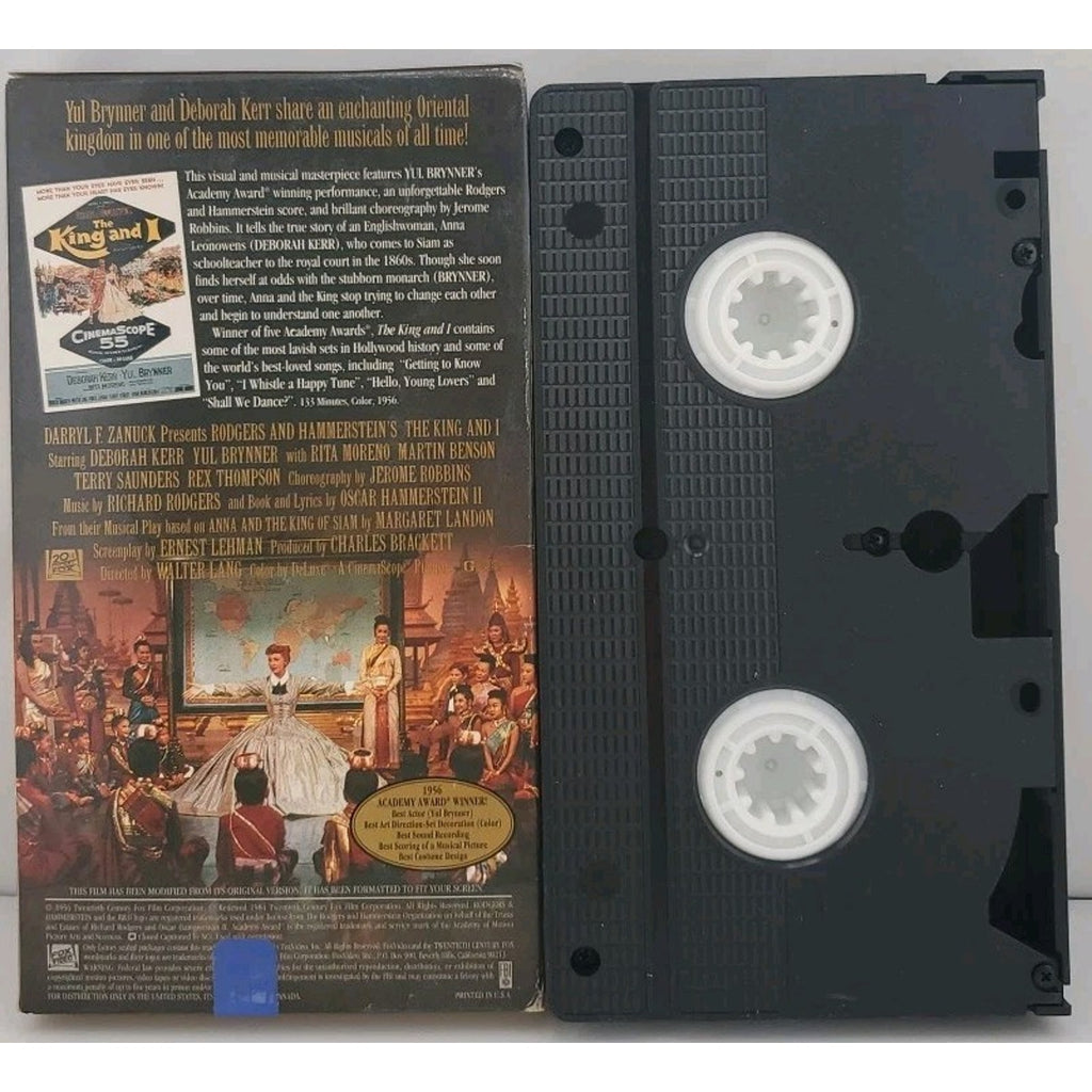 The King and I (VHS, 1991) Rodgers & Hammerstein