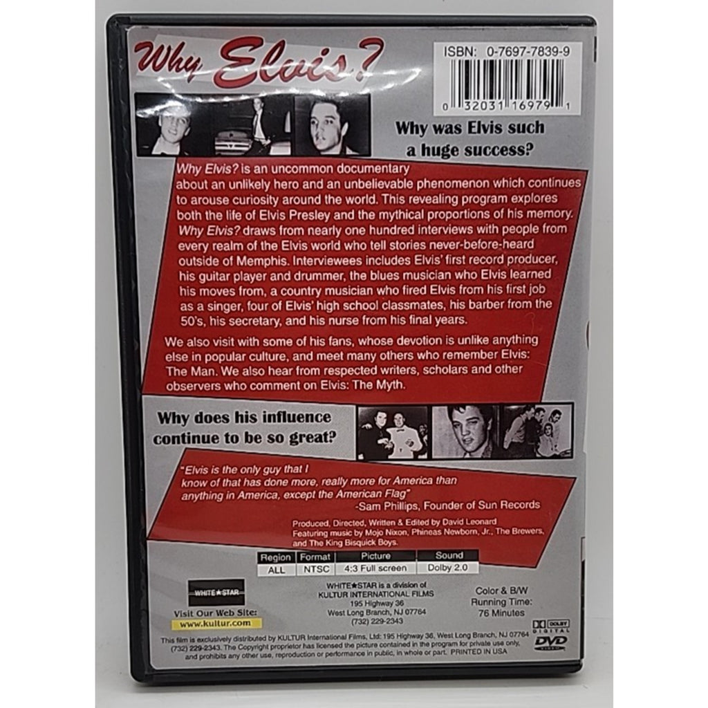 Why Elvis (DVD, 1994)
