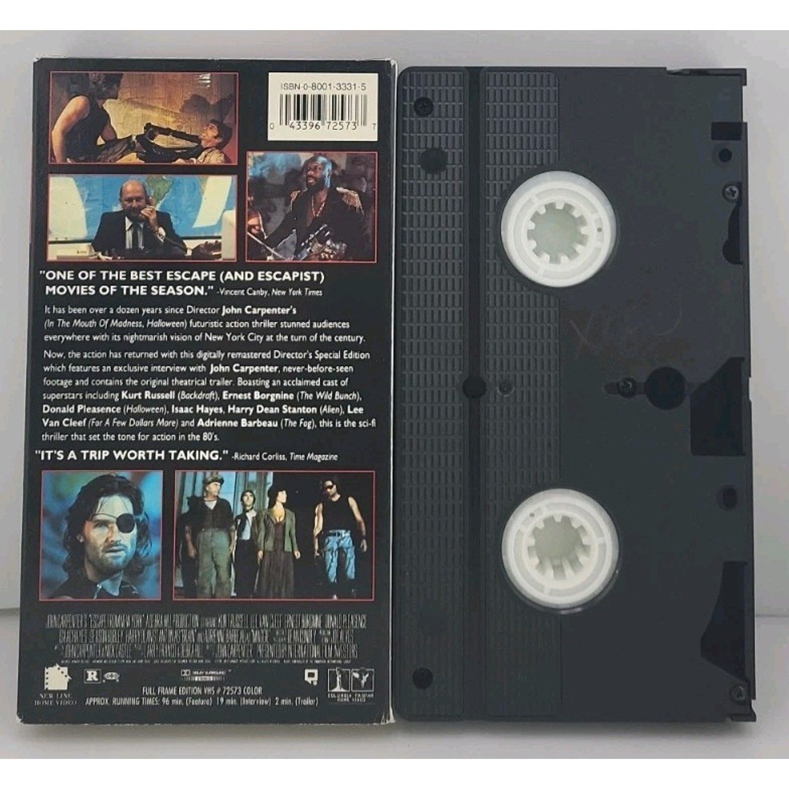 Escape from New York (VHS, 1994, Directors Special Edition)