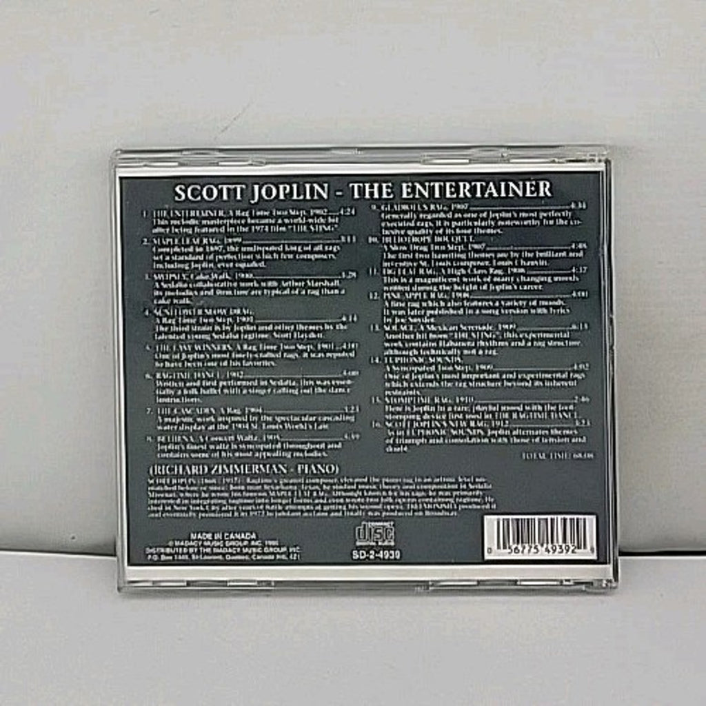 Entertainer by Scott Joplin (CD, 1995)