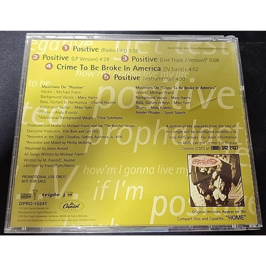 Spearhead Positive (CD)