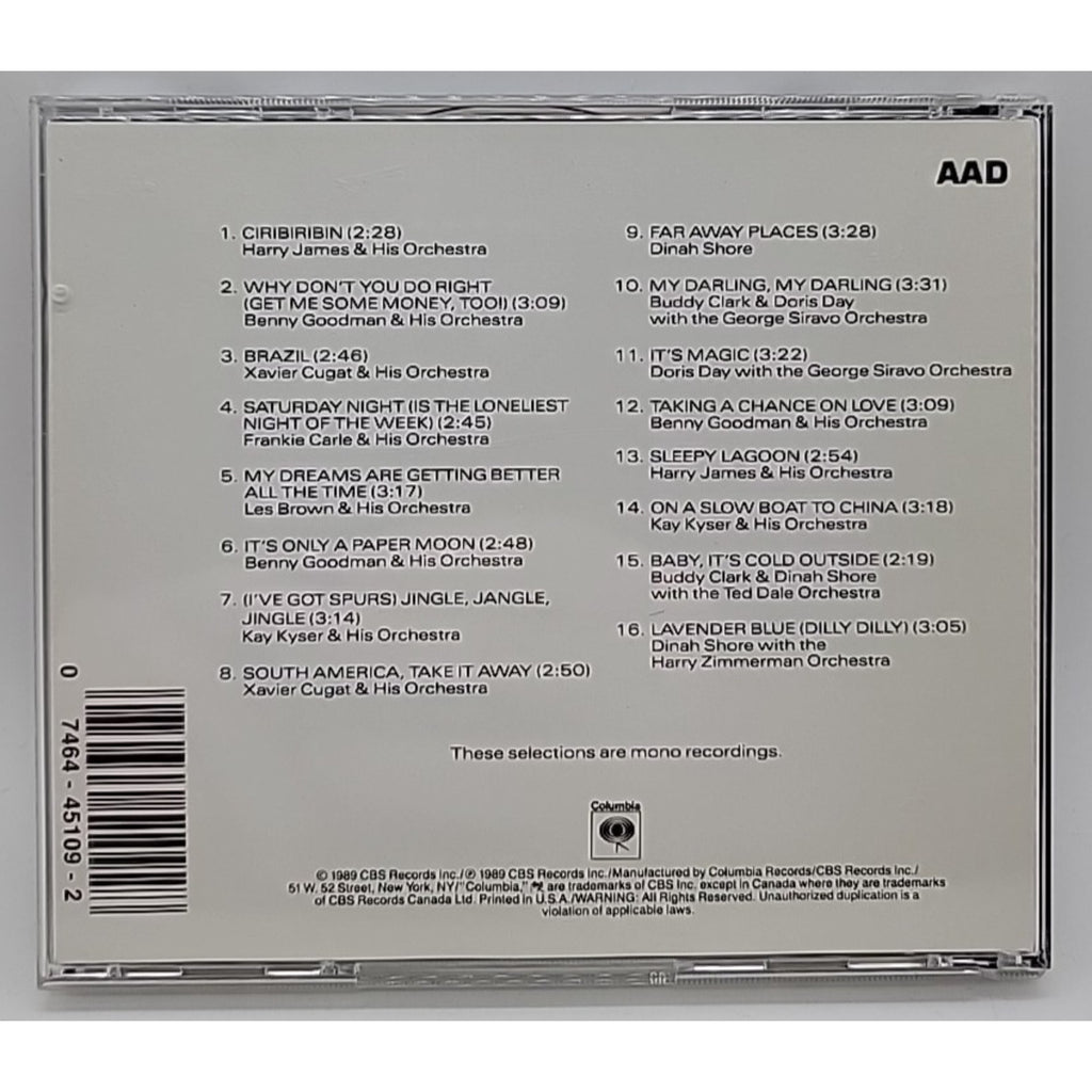 Vol. 2-1940's 16 Most Requested Songs by Various (CD, 1989)