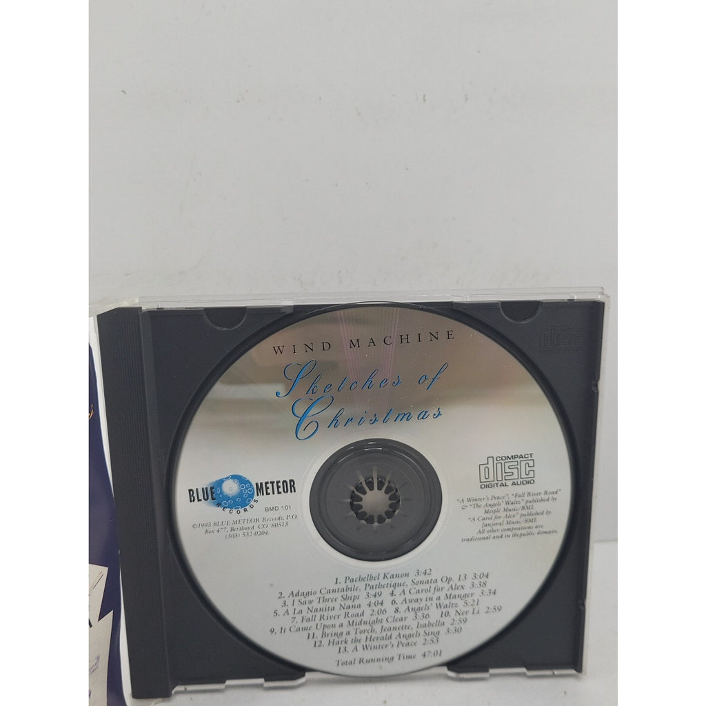 Sketches of Christmas by Wind Machine (CD, 1993)