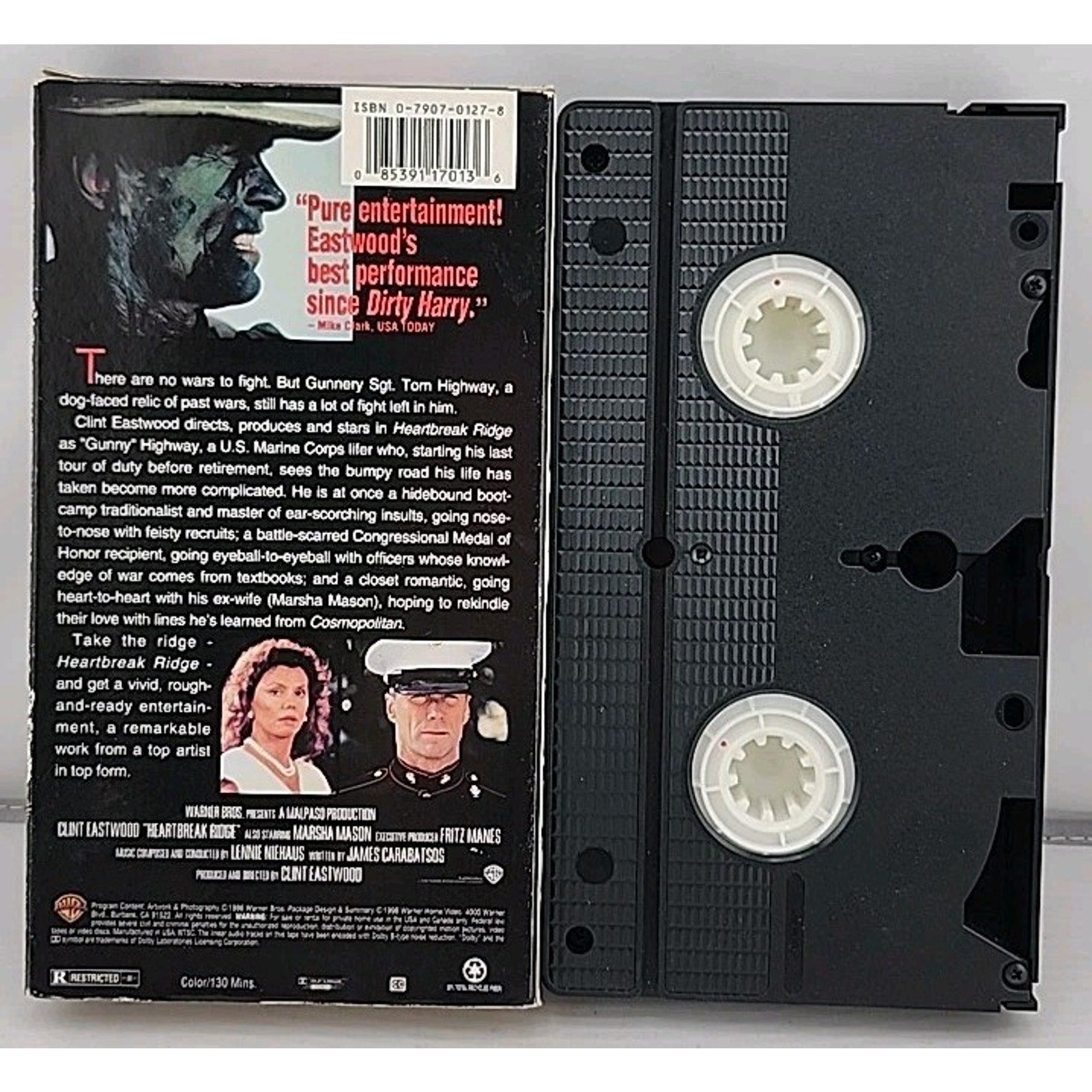 Heartbreak Ridge (VHS, 1990) *Warner Bros Hits*