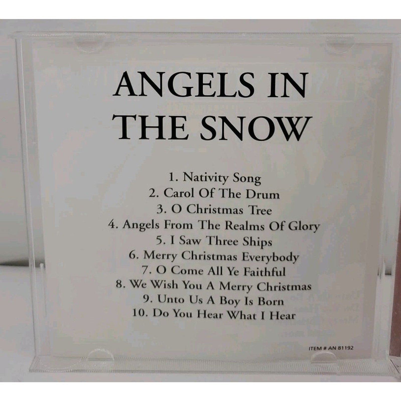 Angels in the Snow Christmas Songbirds CD Northstar Singers