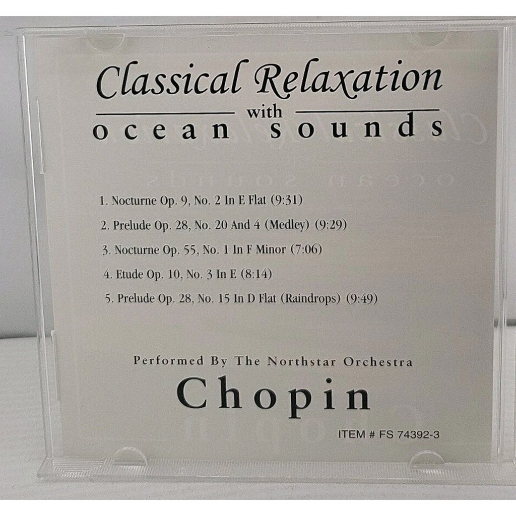Classical Relaxation With Ocean Sounds: Chopin CD