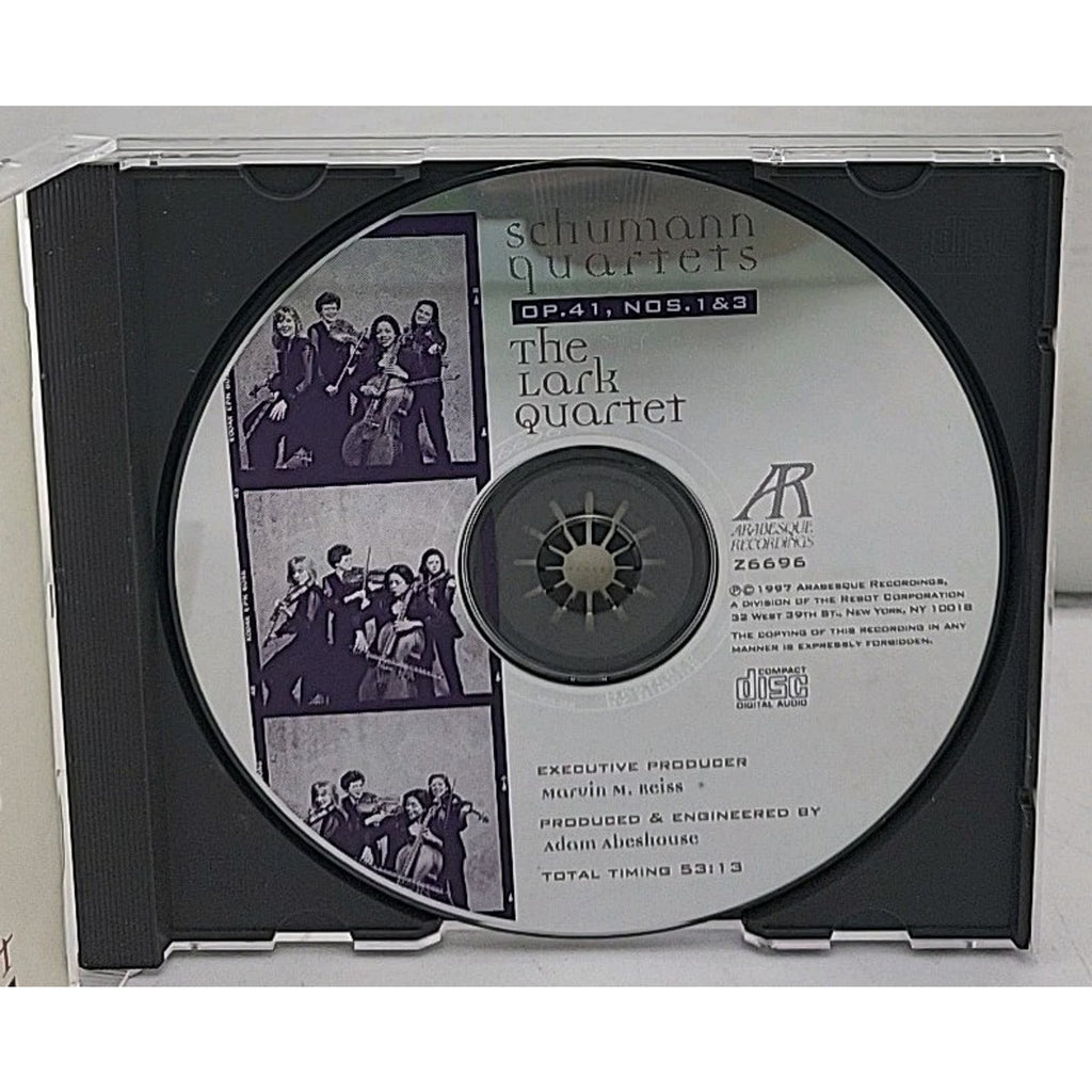 Qt Str 1/3 by R. Schumann (CD, 1997)