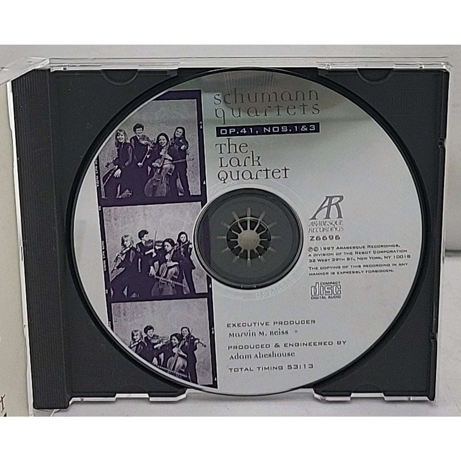 Qt Str 1/3 by R. Schumann (CD, 1997)
