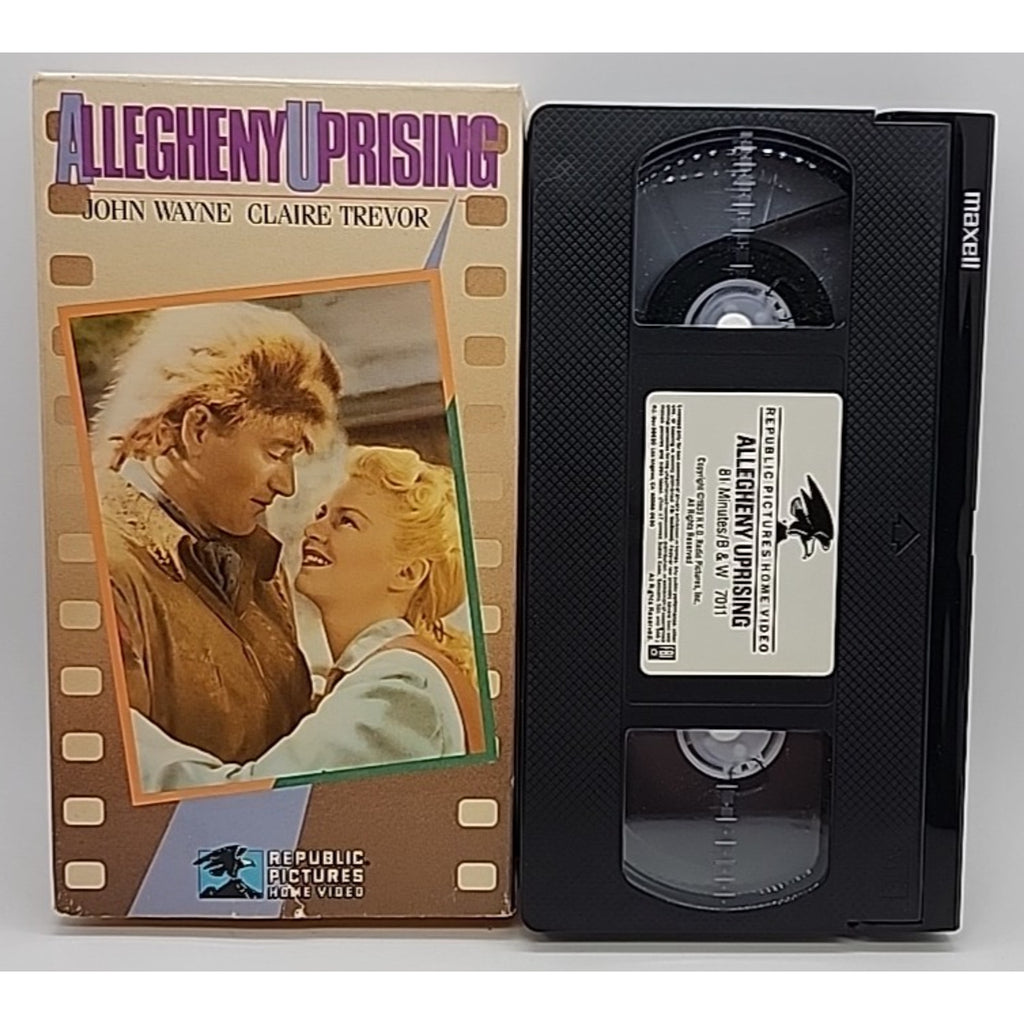 Allegheny Uprising (VHS, 1987)