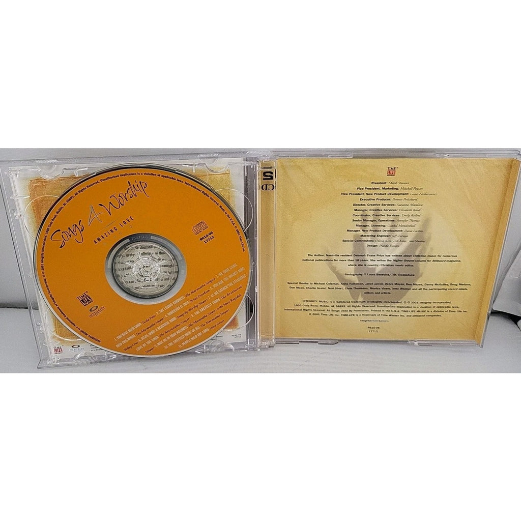 Shout to the Lord by Songs 4 Worship (CD, 2001) 2 Disc