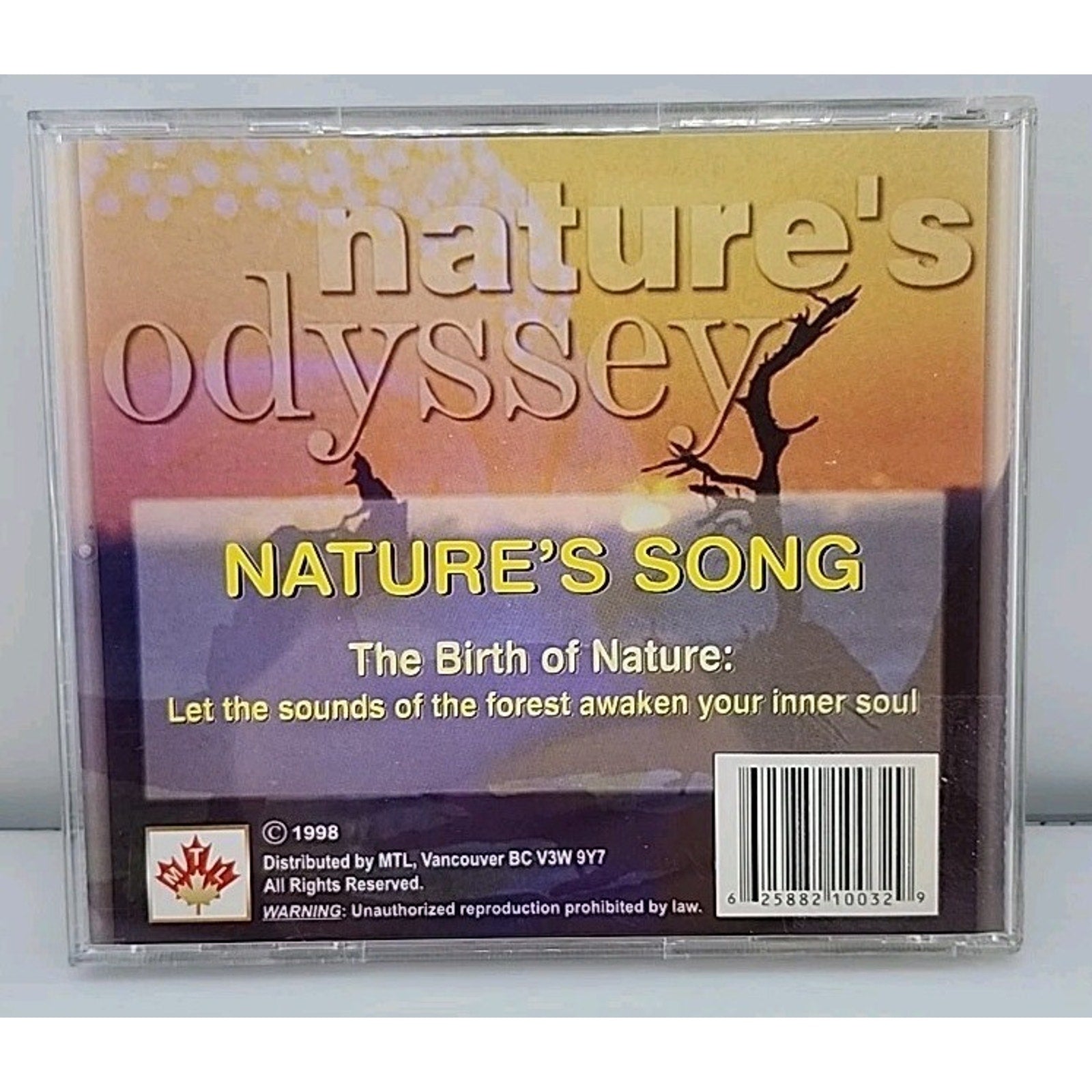 Nature's Odyssey: Nature's Song- The Birth of Nature (Forrest) (Cd 1998)