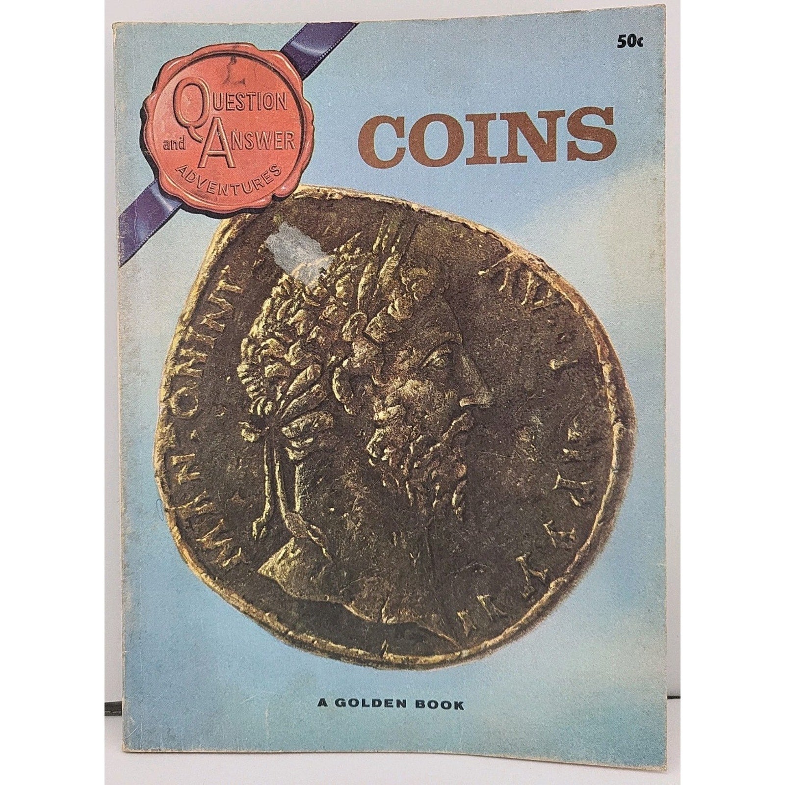 Question & Answer Adventures Coins by Eva Knox Evans (1965 PB) Golden Press